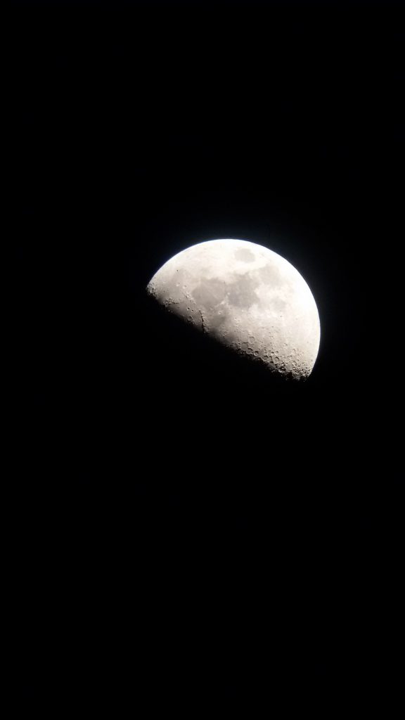 waxing moon