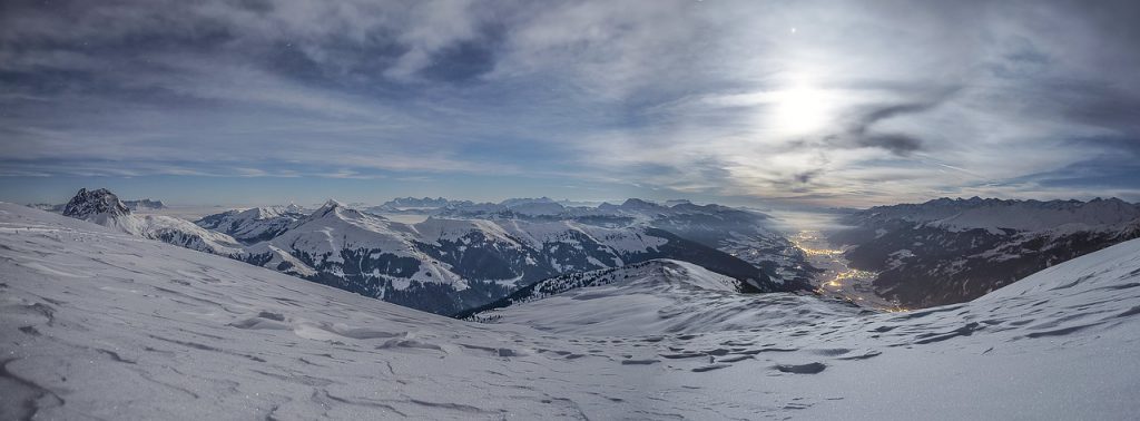 frozen landscape