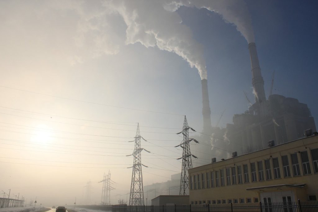Industrial air pollution