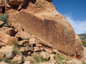 Rock drawings