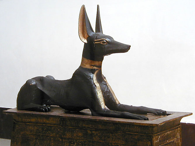 Statue of Reclining Anubis