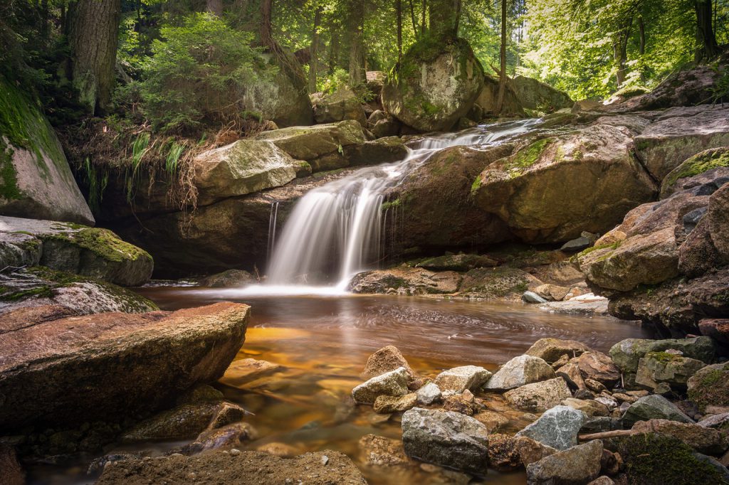 Clean water in a Brook