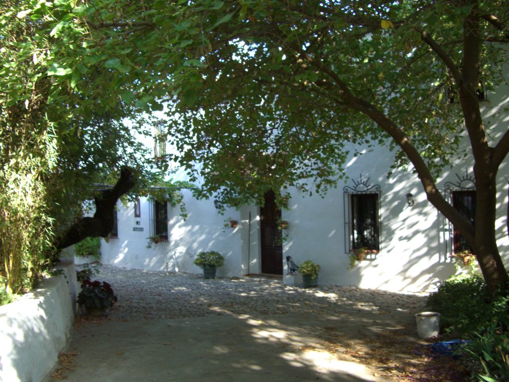 entrance to my 180-year-old Spanish farm