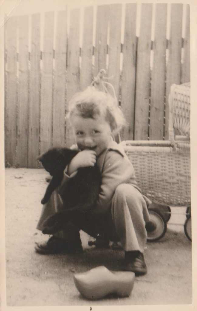 My love for cats started at an early age