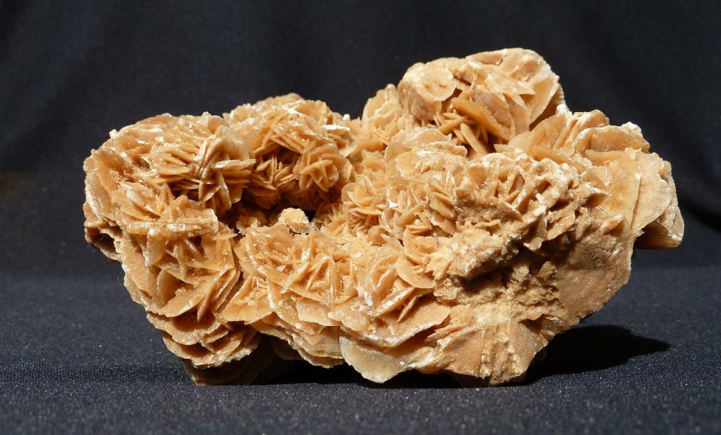 the unusual sand-rose stone