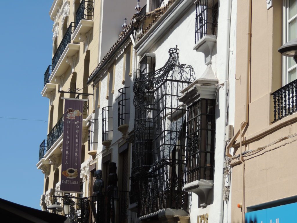 Birdcage balcony in Ronda