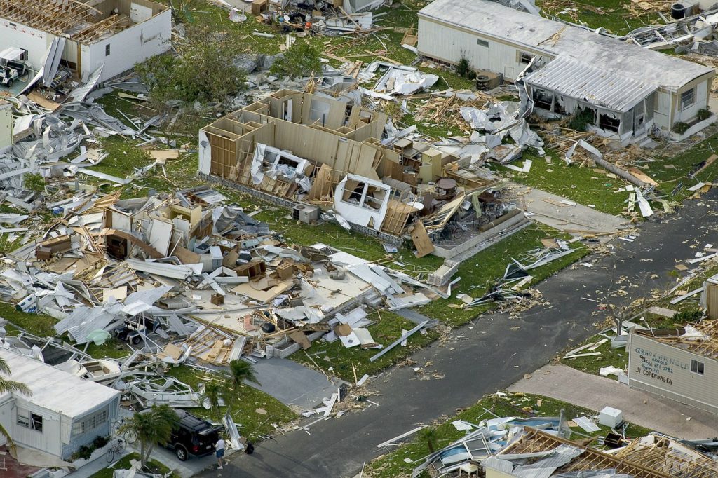 the force of a hurricane