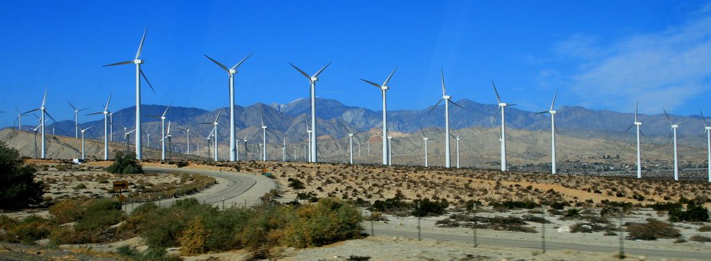 windmills in California