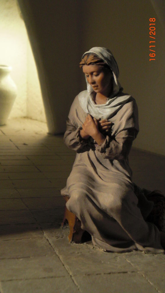 the anunciation to Maria