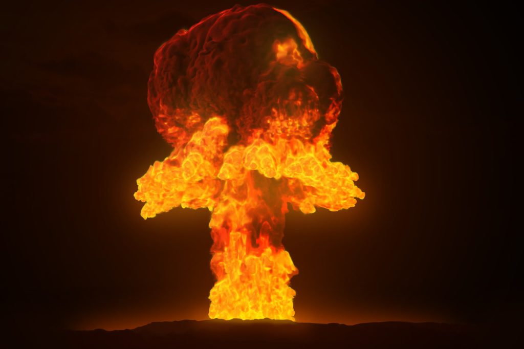 nuclear atom bomb