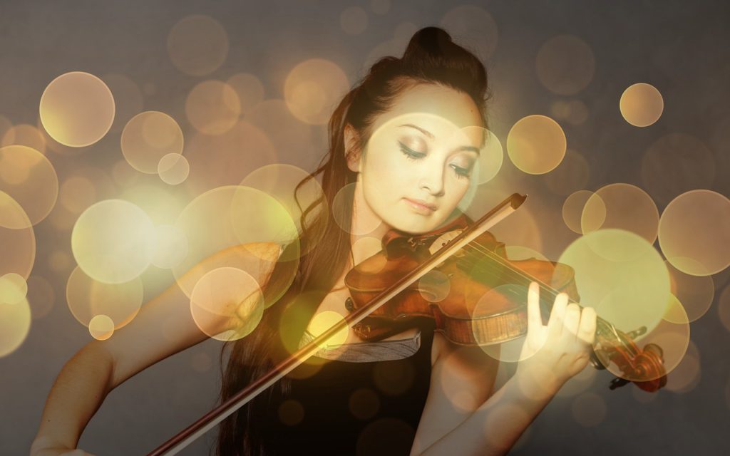 violin player
