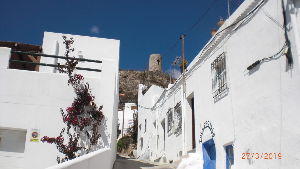 walking up to the tower of nijar