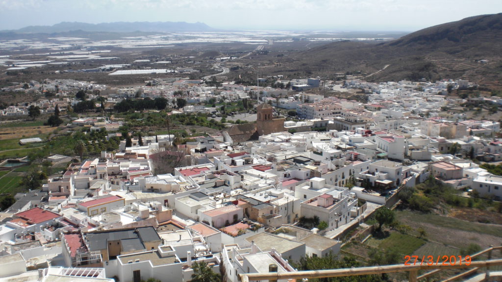 lovely view from the tower of nijar