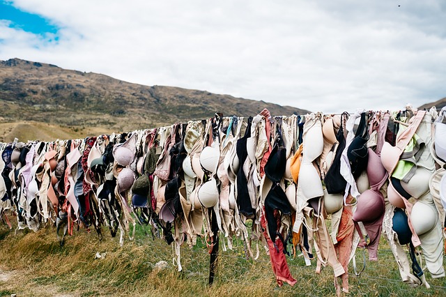 Washing line with Bras