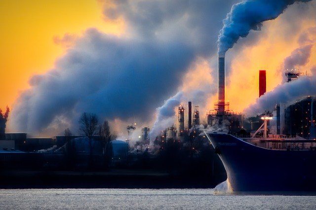 Air pollution is climate change